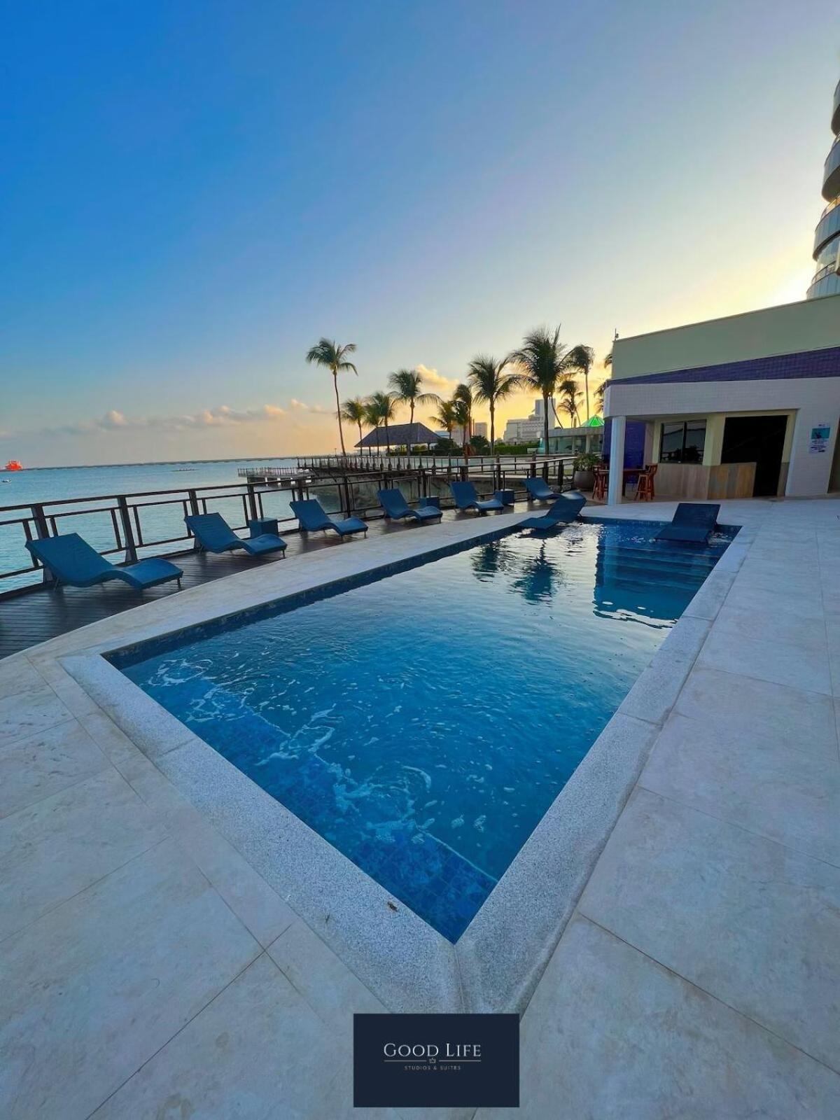 Iate Plaza - Calcadao - Frente Mar Flat 603 Daire Fortaleza Dış mekan fotoğraf
